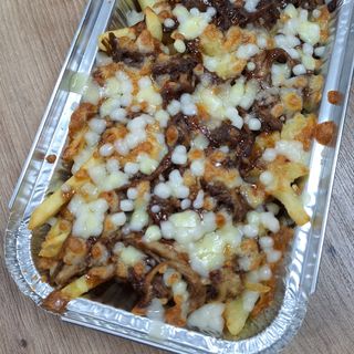 Patatas pulled pork bbq