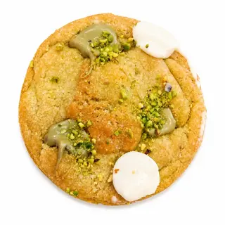Cookie XL con pistacho y chocolate blanco
