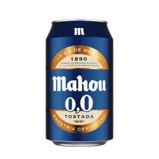 Cerveza SIN Tostada Lata Mahou