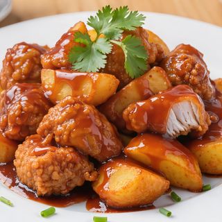 67.Pollo agridulce de la casa