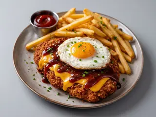Estilo BBQ De Milanesa