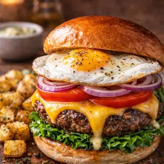 Hamburguesa Clásica