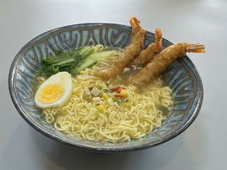 Ramen con Tempura gambas