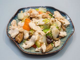 Pollo Con Verduras Variadas什锦鸡