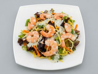 5. Ensalada De Brotes De Soja Con Gambas