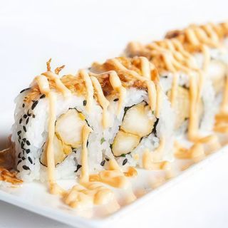 Uramaki chicken roll