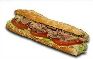 Bocadillo Frío Vegetal De Atún