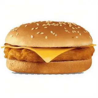 Hamburguesa Con Queso Pollo (150 G.)
