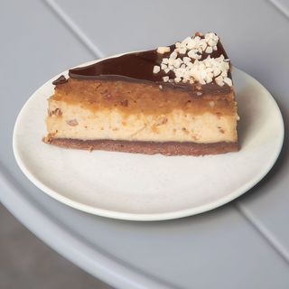Tarta Vegana Salted Caramel