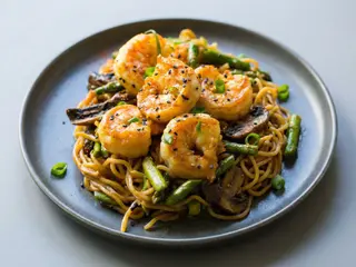 Yakisoba Shrimp