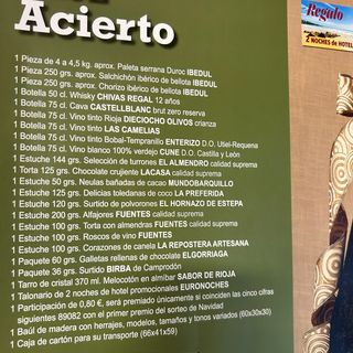 18 Numero Sorteo ( Leer Descripción) 