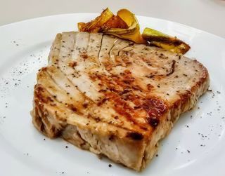 Atun a la plancha