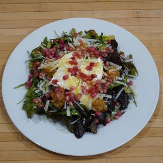 Burrata de Oveja con Queso Roncal