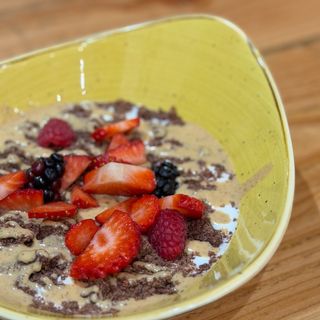 Iogurt amb fruits vermells