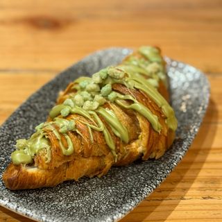 Croissant crema de festucs