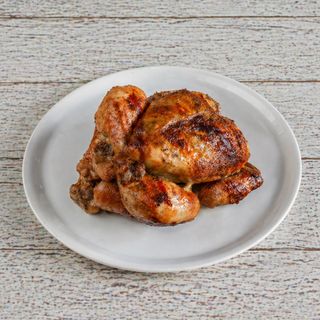 Pollo al carbón solo