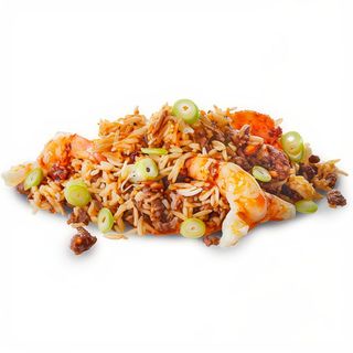 Arroz Frito Con Huevo Y Verduras