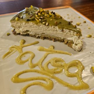 TARTA RICOTA Y PISTACHO