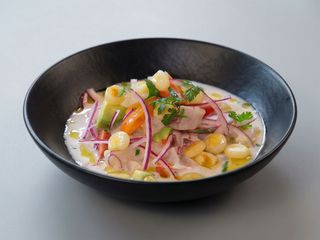 69. Ceviche de corvina salvaje