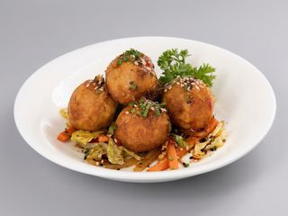 12c. Takoyaki-bolitas de pulpo (4 uds.)