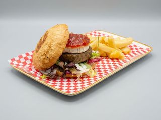 Hamburguesa De Queso Rulo Nº 1