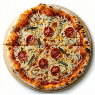 Pizza Sin Tomate Focaccia Olio Rosmarino E Sale   (33 Cm.)