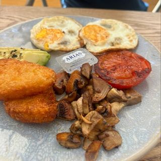 Veggie english breakfast