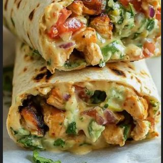 WRAP con pollo grillado