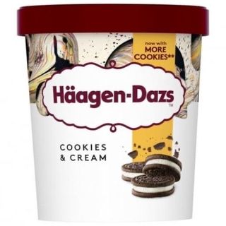 Helado Häagen-Dazs Cookies & Cream Tarrina