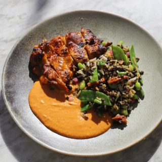 SLOW COOKED PIRI PIRI CHICKEN BOWL