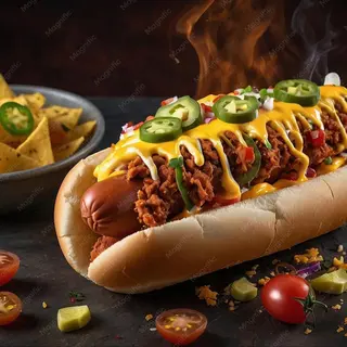 PERRITO RANCHERO + PATATAS FRITAS