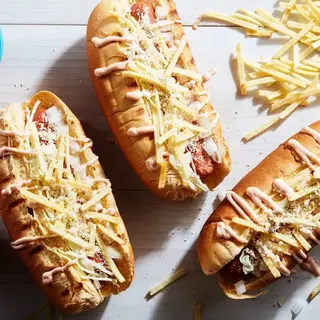 PERRITO CALLEJERO + PATATAS FRITAS