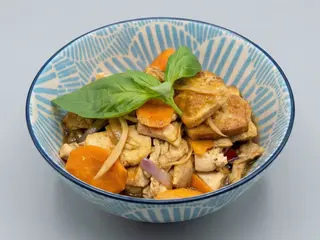 Tofu Con Jengibre