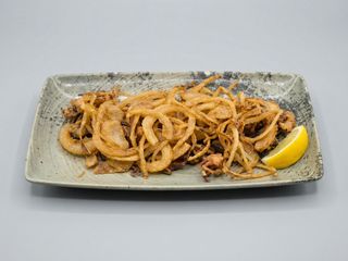 Chipirones Encebollados