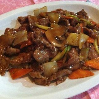 45. Ternera con salsa ostras