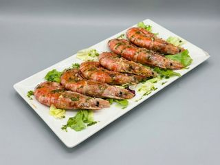 Gambones A La Plancha