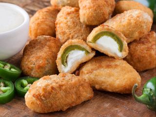 Jalapeños con crema de queso (6 Uds.)