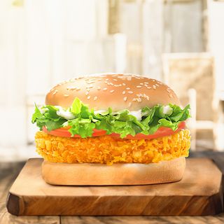 HAMBURGUESA CRISPY CHICKEN