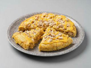 Tortilla Pollo Con Mostaza Y Miel Grande
