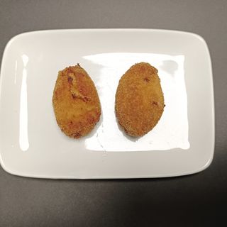 Croqueta de gamba y perejil. (1 unidad)
