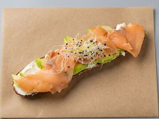 Tosta de Salmón Ahumado
