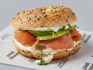 Bagel De Salmón
