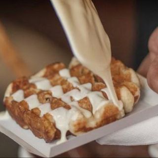 Waffel chocolate blanco