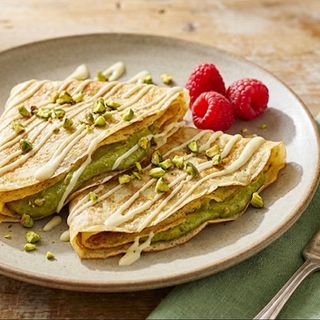 Crepes pistachos