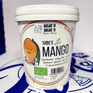 Tarrina de Sorbete de Mango (500Ml.)