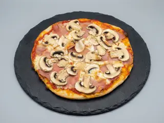 Pizza Jamón Y Champiñones (Individual)