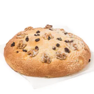 Torta pasas y nueces