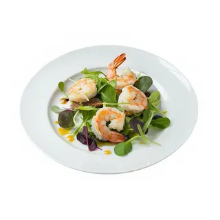Ensalada De Langostinos Y Foie