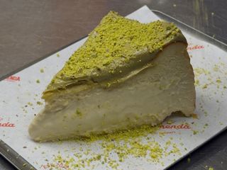 Cheesecake de pistacho