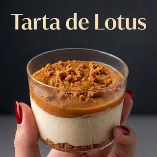 Vasito de Tarta Lotus